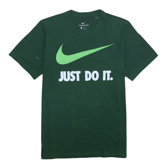 Nike Men's Green Just Do It Graphic T-Shirt Size M