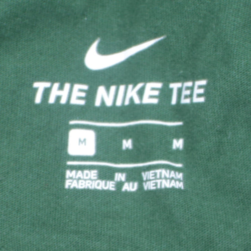 Nike Men's Green Just Do It Graphic T-Shirt Size M