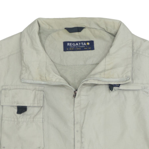 Regatta Men's Beige Cotton Outdoor Utility Waistcoat M UK40