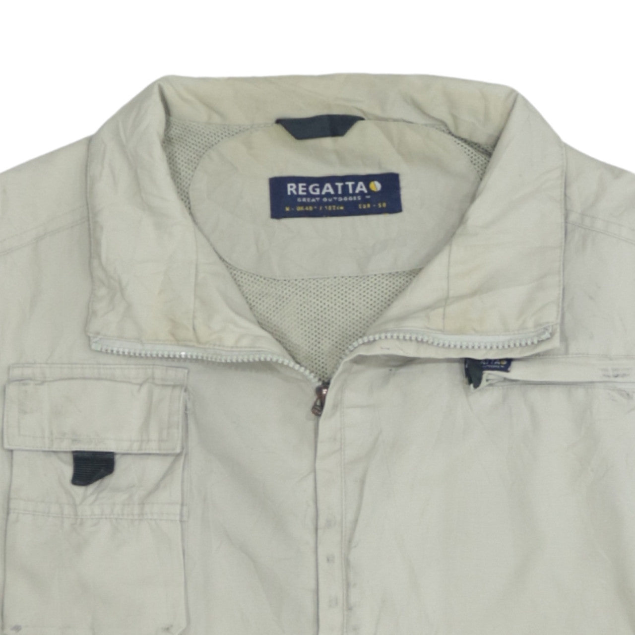 Regatta Men's Beige Cotton Outdoor Utility Waistcoat M UK40