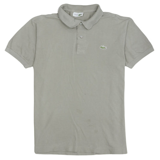 Lacoste Men's Beige Cotton Short Sleeve Polo Shirt Size M
