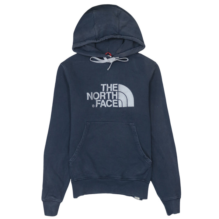 The North Face Men's Blue XS Pullover Hoodie Outdoor Logo Sweatshirt