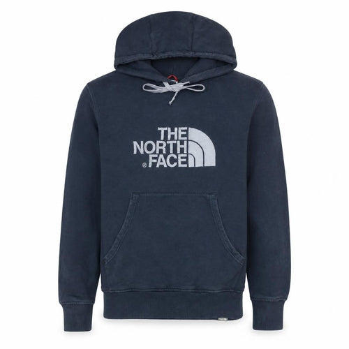 The North Face Men's Blue XS Pullover Hoodie Outdoor Logo Sweatshirt