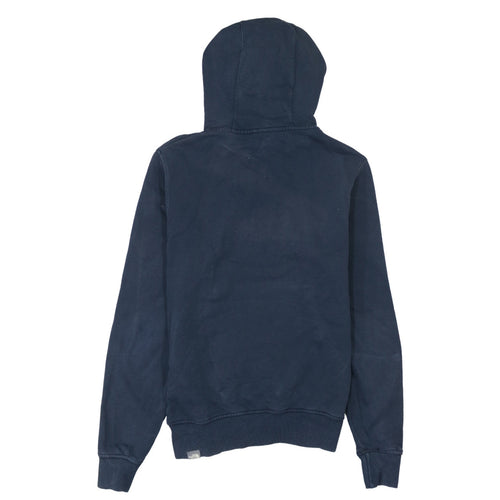 The North Face Men's Blue XS Pullover Hoodie Outdoor Logo Sweatshirt