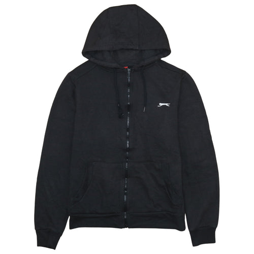 Slazenger Men's Black Full Zip Hoodie Size S Sports Fleece