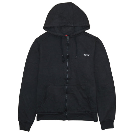 Slazenger Men's Black Full Zip Hoodie Size S Sports Fleece