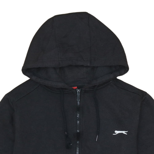 Slazenger Men's Black Full Zip Hoodie Size S Sports Fleece