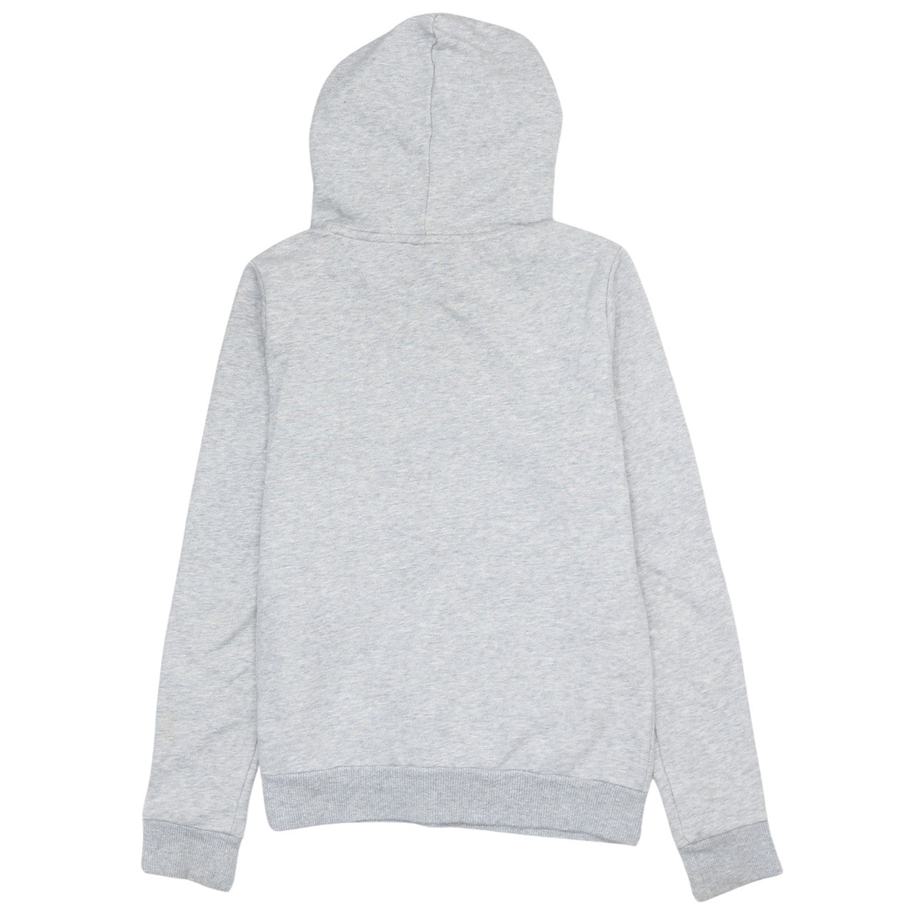 Puma Womens Grey Pullover Hoodie Size 8 Classic Logo Sweatshirt