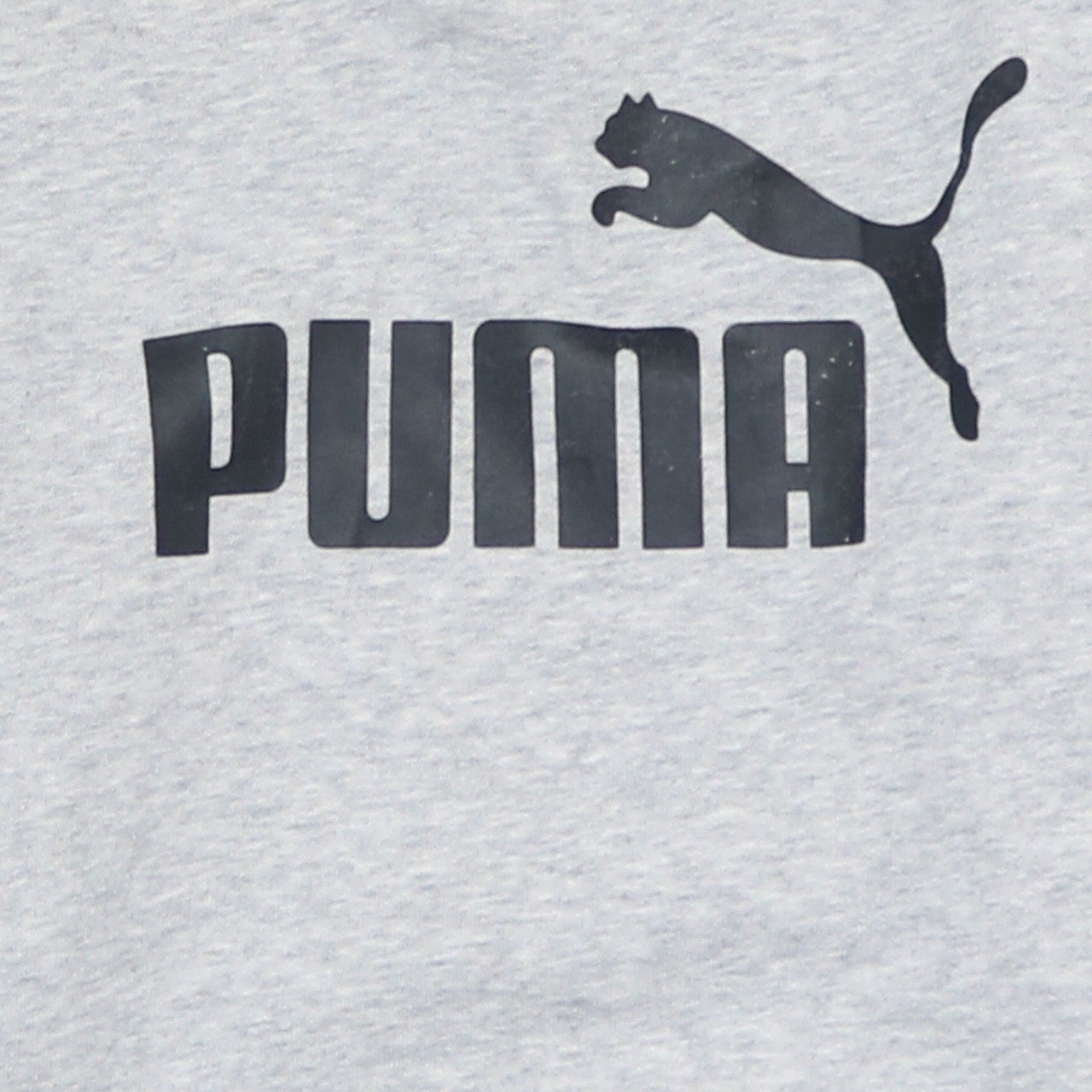Puma Womens Grey Pullover Hoodie Size 8 Classic Logo Sweatshirt
