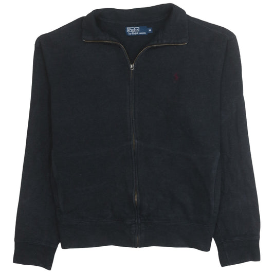 Polo Ralph Lauren Men’s Black Cotton Full Zip Basic Jacket Size M