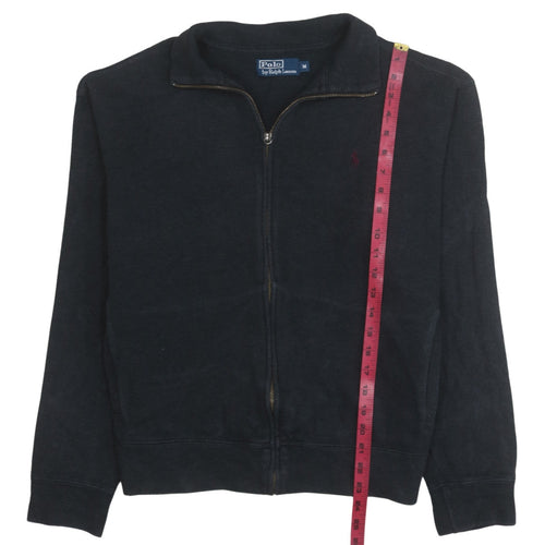 Polo Ralph Lauren Men’s Black Cotton Full Zip Basic Jacket Size M