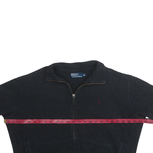 Polo Ralph Lauren Men’s Black Cotton Full Zip Basic Jacket Size M