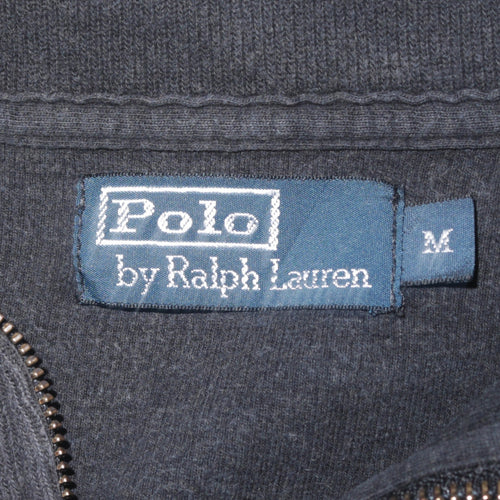 Polo Ralph Lauren Men’s Black Cotton Full Zip Basic Jacket Size M