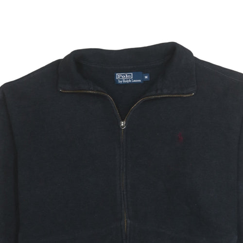Polo Ralph Lauren Men’s Black Cotton Full Zip Basic Jacket Size M