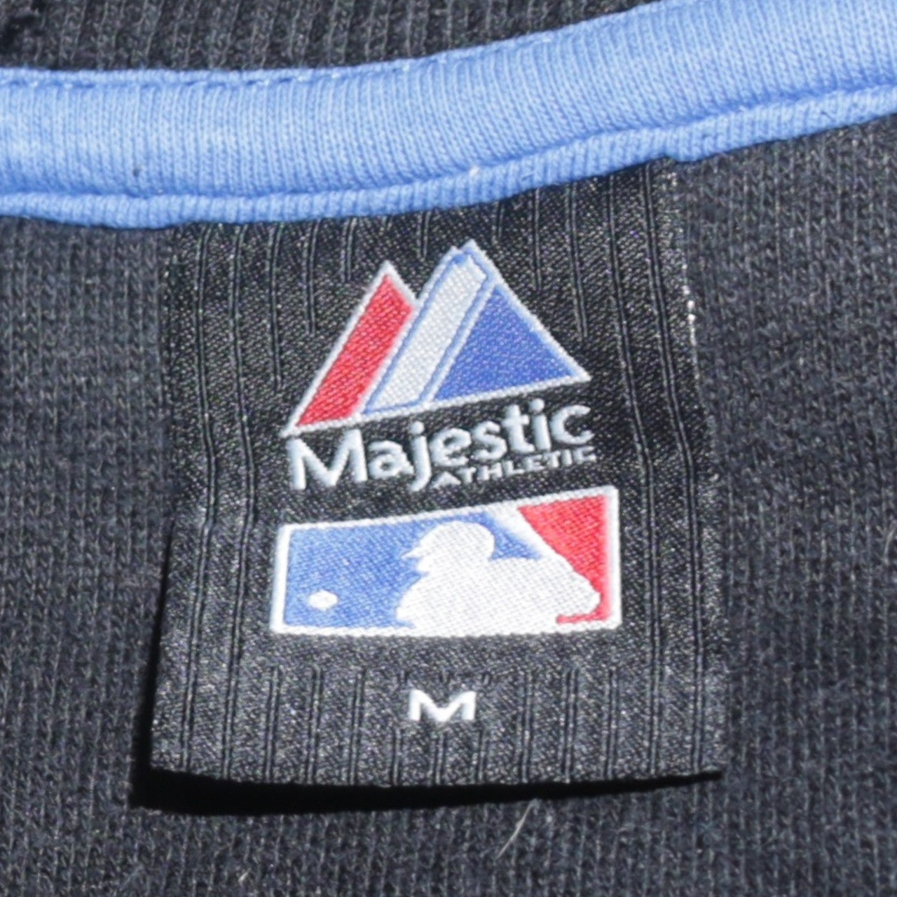 Majestic Men's Black New York Yankees Crew Neck Sweatshirt M Regular Fit