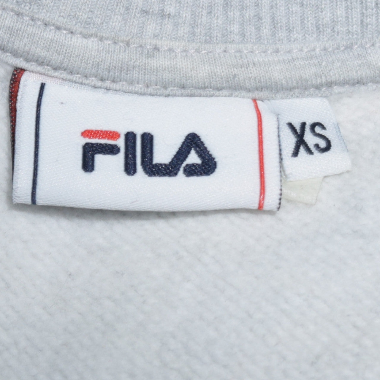 FILA Mens Grey XS Crew Neck Pullover Sweatshirt