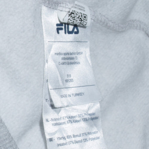 FILA Mens Grey XS Crew Neck Pullover Sweatshirt