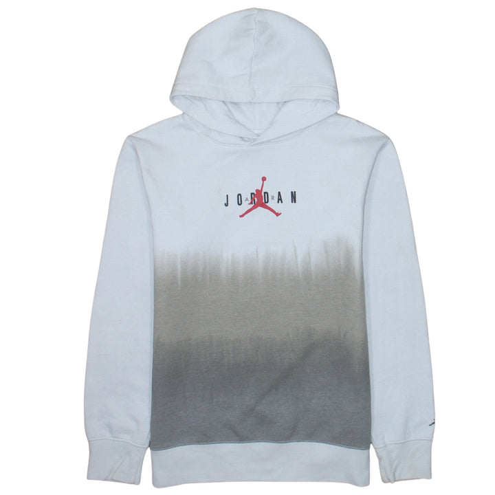 Jordan Boys Grey Pullover Hoodie XL 13-15 Years Fleece Casual Sweatshirt