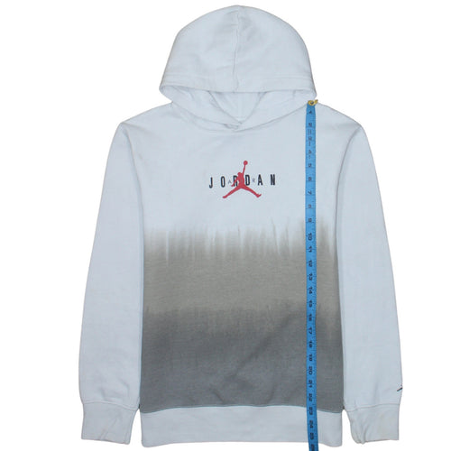 Jordan Boys Grey Pullover Hoodie XL 13-15 Years Fleece Casual Sweatshirt