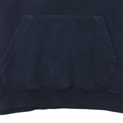 Nike Men's Blue Pullover Hoodie Small Regular Fit Fleece Sweatshirt
