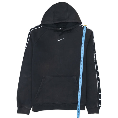 Nike Men's Black M Pullover Hoodie With Logo Detail