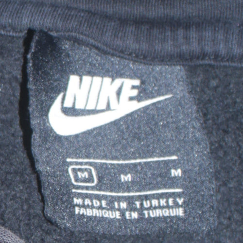 Nike Men's Black M Pullover Hoodie With Logo Detail