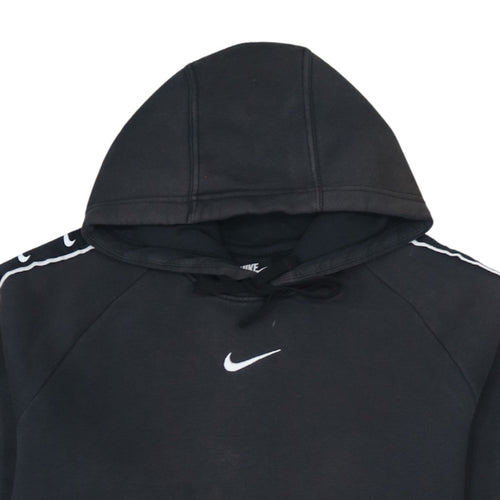 Nike Men's Black M Pullover Hoodie With Logo Detail