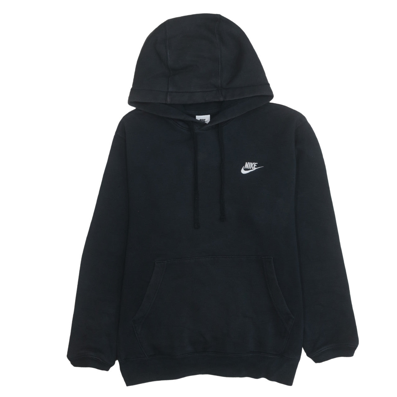 Nike Men's Black Pullover Hoodie Small Regular Fit Fleece Sweatshirt