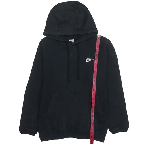 Nike Men's Black Pullover Hoodie Small Regular Fit Fleece Sweatshirt