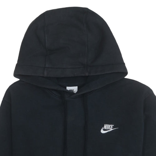 Nike Men's Black Pullover Hoodie Small Regular Fit Fleece Sweatshirt