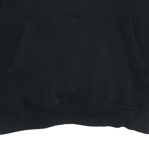 Nike Men's Black Pullover Hoodie Small Regular Fit Fleece Sweatshirt