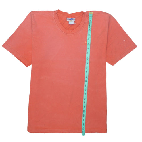 Adidas Men's Orange Short Sleeve Crew Neck T-Shirt Size S