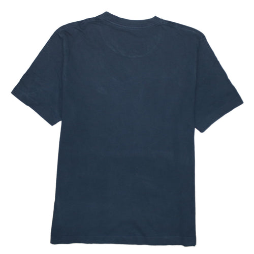 Nike Men's Blue Cotton Short Sleeve Crew Neck T-Shirt M