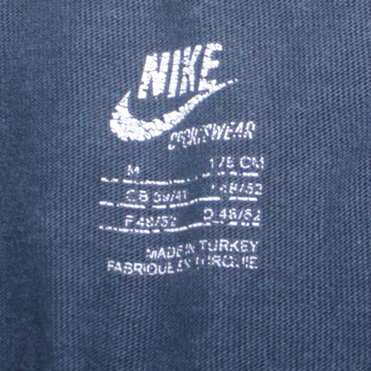 Nike Men's Blue Cotton Short Sleeve Crew Neck T-Shirt M