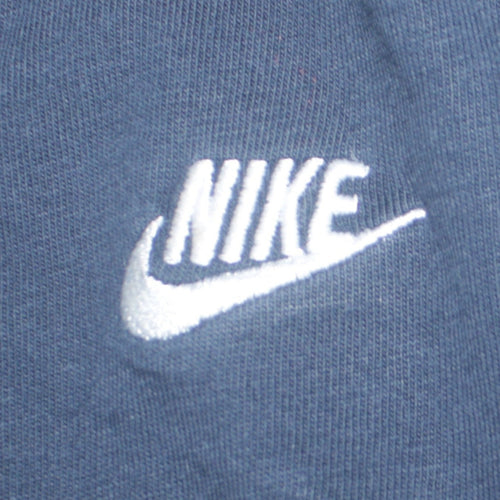 Nike Men's Blue Cotton Short Sleeve Crew Neck T-Shirt M