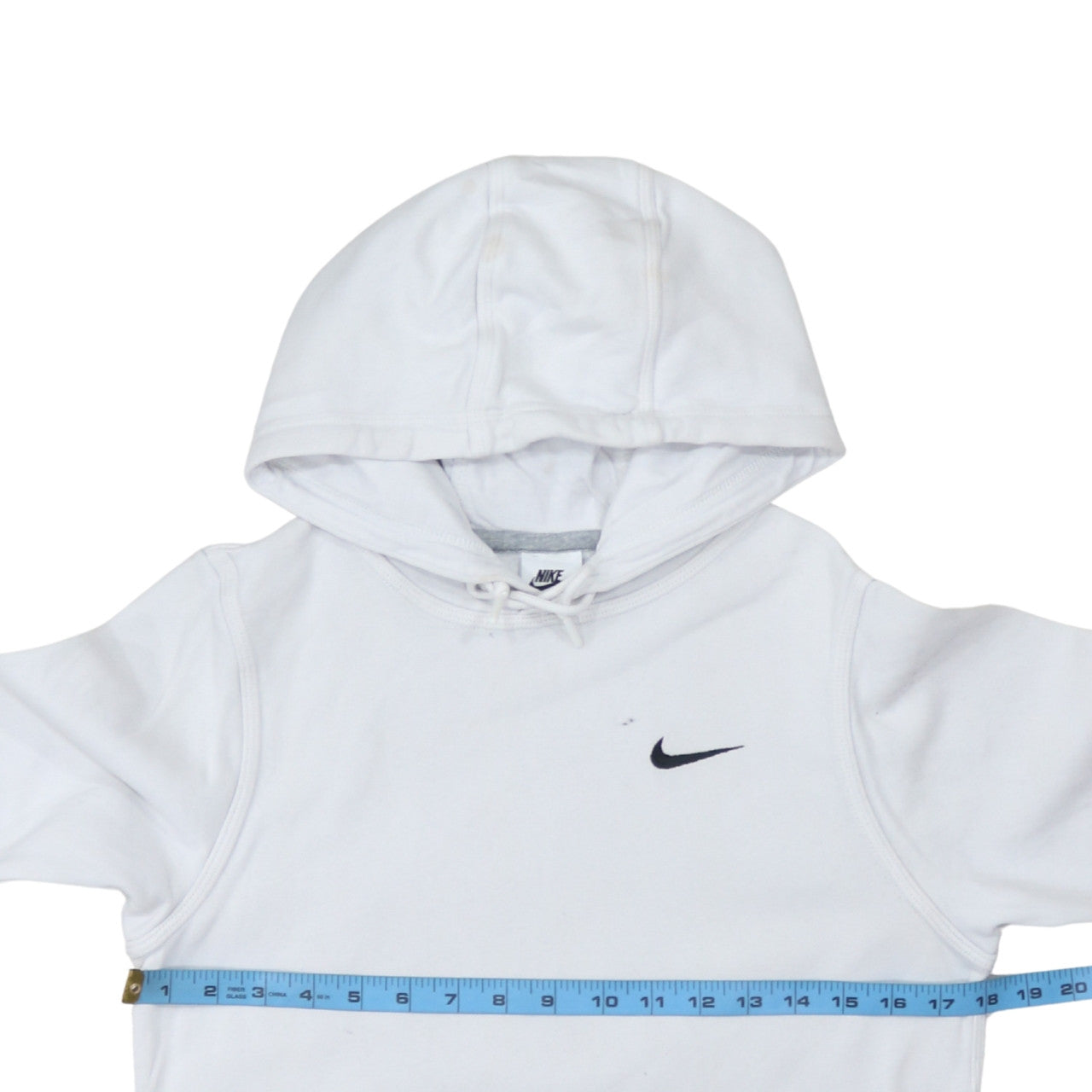 Nike Men's White XS Pullover Hoodie Fleece Sportswear