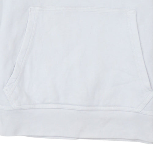 Nike Men's White XS Pullover Hoodie Fleece Sportswear