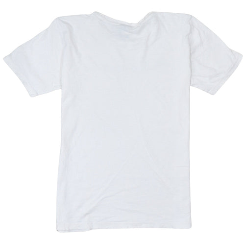 Champion Boys White 2XL 15-16 Years Crew Neck Short Sleeve Logo T-Shirt