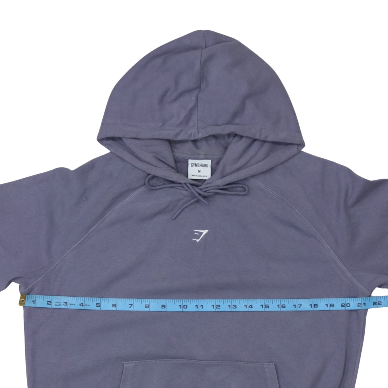 Gymshark Womens Purple Pullover Hoodie Medium Cotton Blend