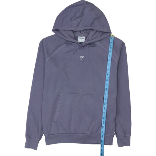 Gymshark Womens Purple Pullover Hoodie Medium Cotton Blend