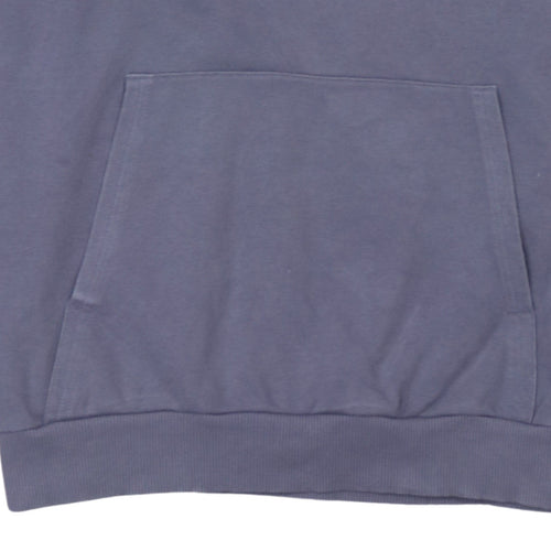Gymshark Womens Purple Pullover Hoodie Medium Cotton Blend
