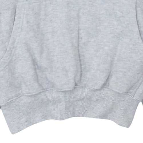 Hard Rock Cafe Paris Grey Pullover Hoodie Men’s Small Logo Fleece