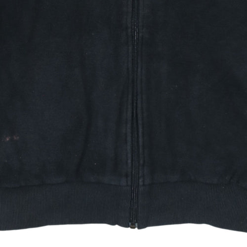 Puma Men's Black XL Track Jacket Fleece Full Zip Activewear