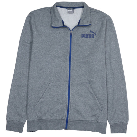 Puma Men's Grey 2XL Track Jacket Full Zip Sports Top