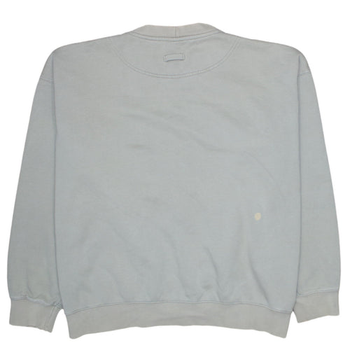 Columbia Men Beige 2XL Pullover Sweatshirt Embroidered Logo