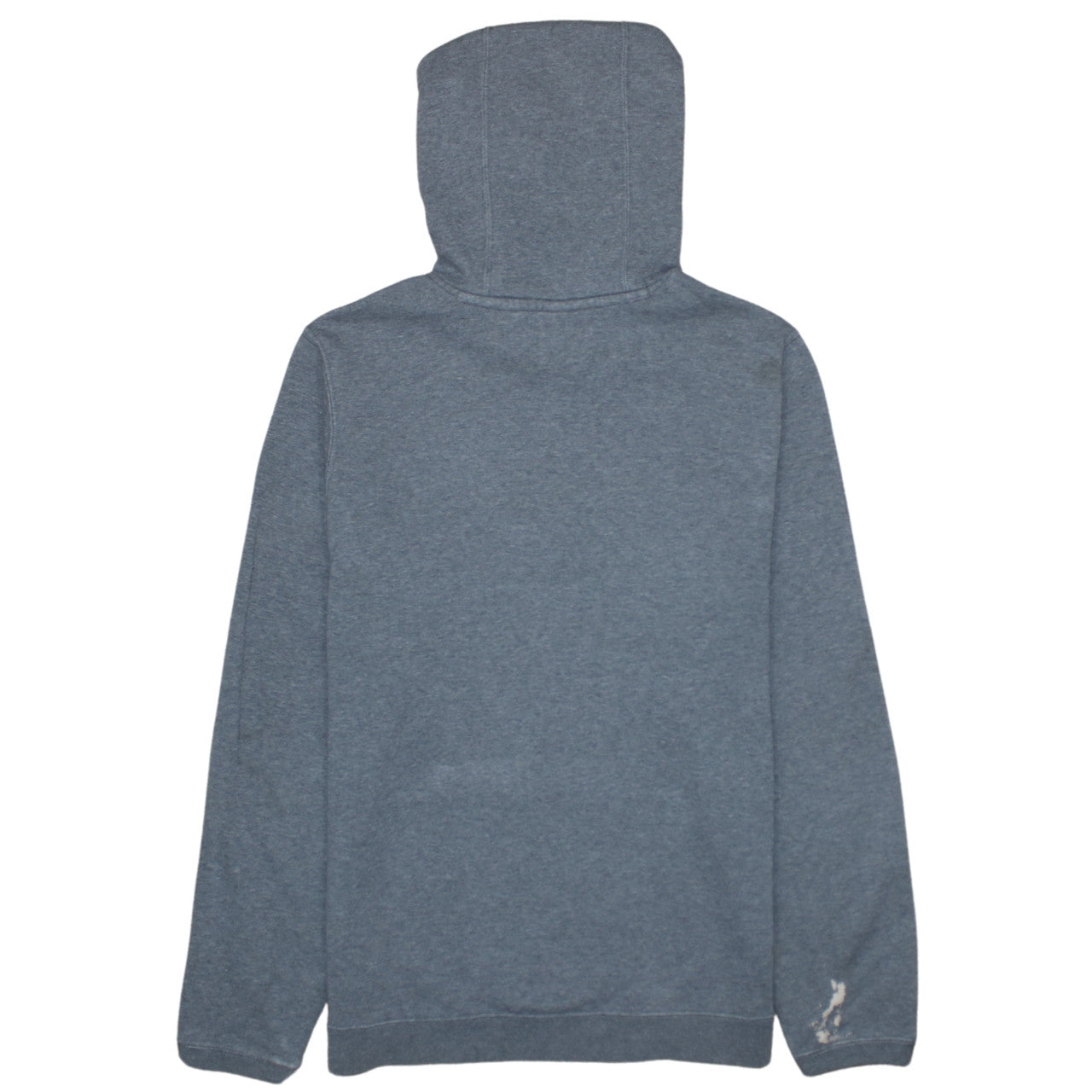 Nike Men's Grey Pullover Hoodie Small Logo Graphic Cotton Blend