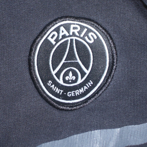 Nike Paris Saint-Germain Black Men's L Full Zip Hoodie Fleece