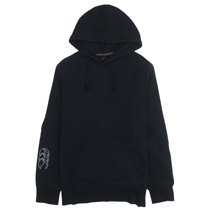 Canterbury Mens Black Pullover Hoodie M Regular Fit Rugby Style