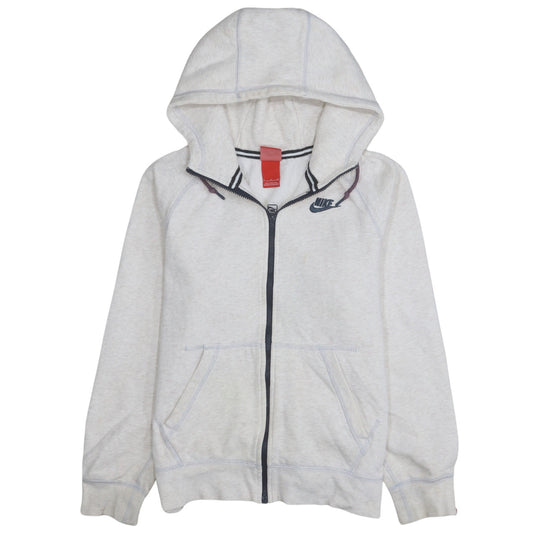 Nike Men's Grey Full Zip Fleece Hoodie Size S Sportswear