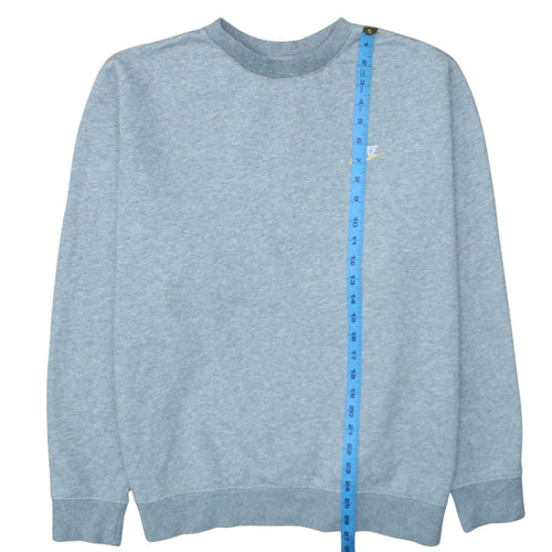 Nike Men's Grey Crew Neck Pullover Sweatshirt Size L